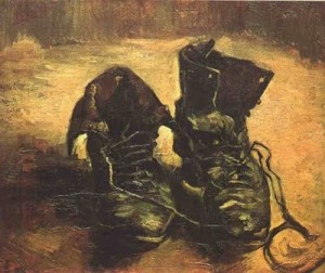 Boots With Laces, Paris 1886, by Van Gogh